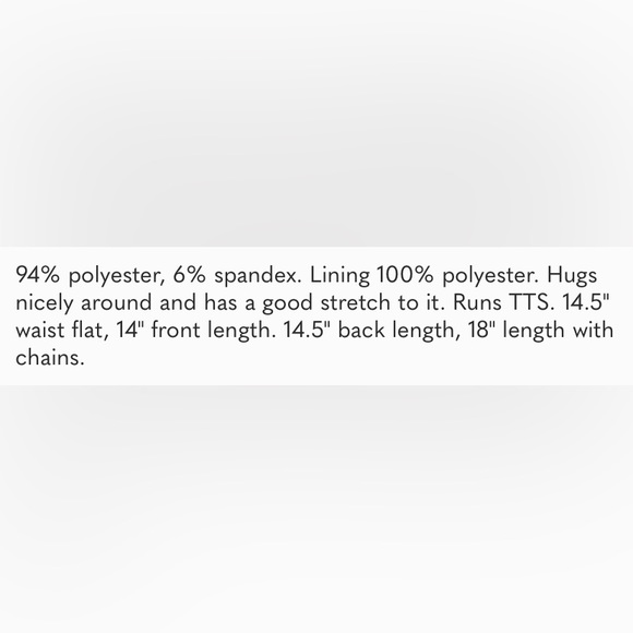 NWT Tiered Chain Skirt Size M - Picture 9 of 9